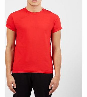 New Look Red Plain Crew Neck T-Shirt 3270537