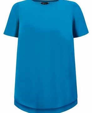 New Look Teal Longline T-Shirt 3234095