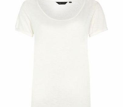 White Aztec Lace Back T-Shirt 2969368