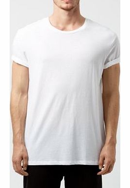 New Look White Basic Longline Crew Neck T-Shirt 3227931