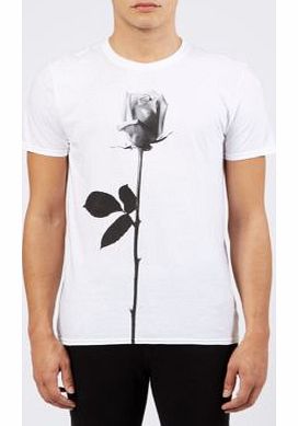 New Look White Rose T-Shirt 3256374