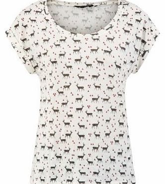 White Stag Print T-Shirt 3226030