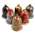 New Overseas Traders Classic Bell Decoration - pack of 6 assorted