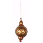 New Overseas Traders Hand Painted Hindi Lamps Christmas Tree Decoration