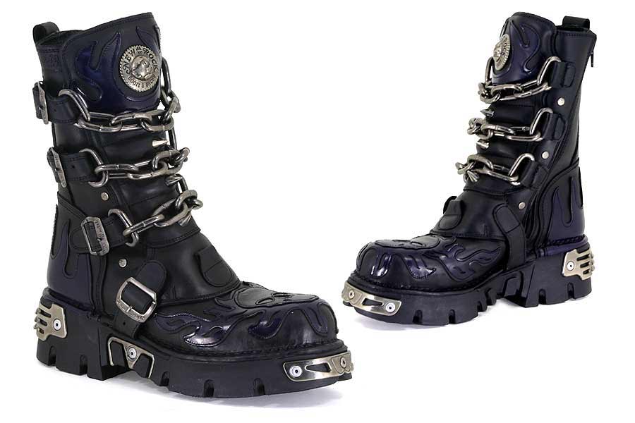 New Rock Boots - 724 - Purple