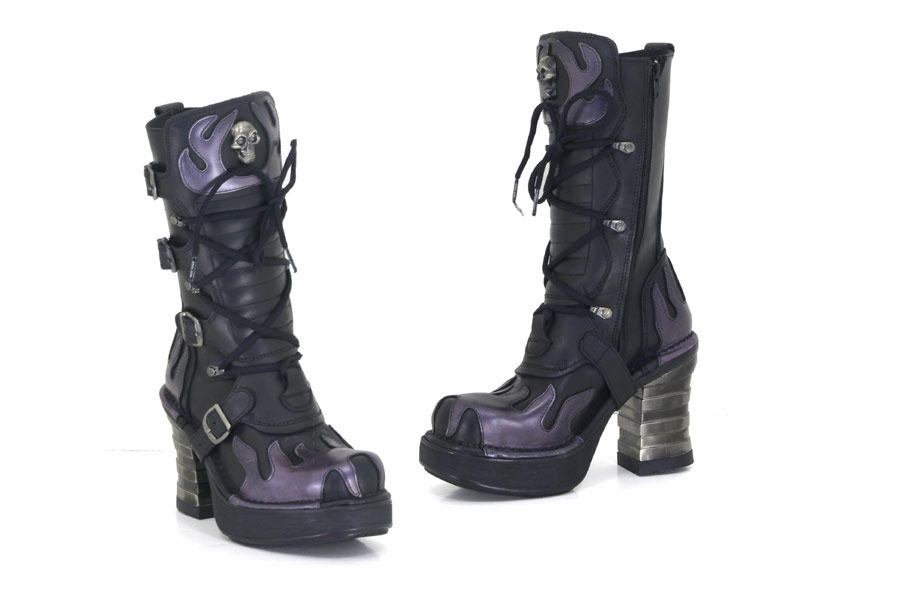 New Rock Boots New Rock - 8591 - Purple