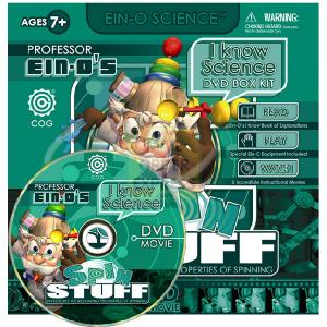 Ein-O-Science COG I Know Science DVD Professor Ein-O Spin Stuff