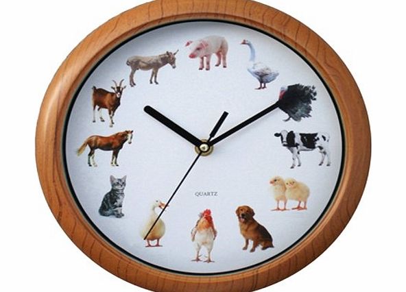 Animal Sound Wall Clock