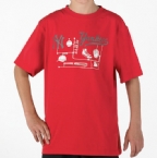 New York Yankees NYY Junior Graphic T-Shirt Red