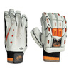 Triple Shark-Tooth designed leather backed glove with nylon inserts in all finger sections.  Low-den