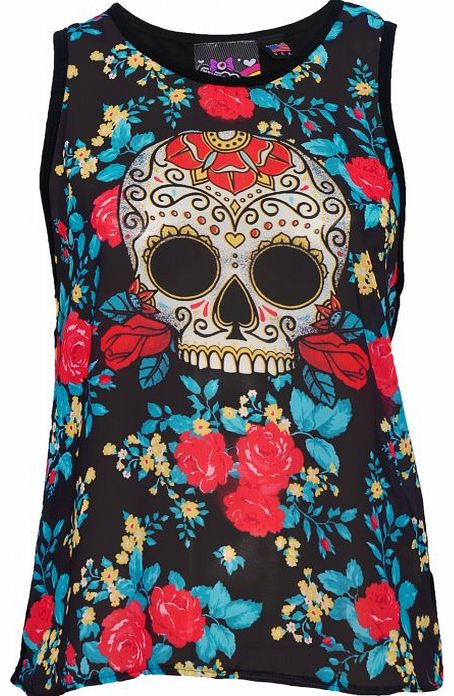 NewBreed Girl Day Of The Dead Vest