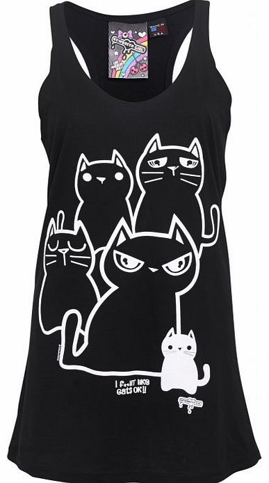 NewBreed Girl I Like Cats Tank