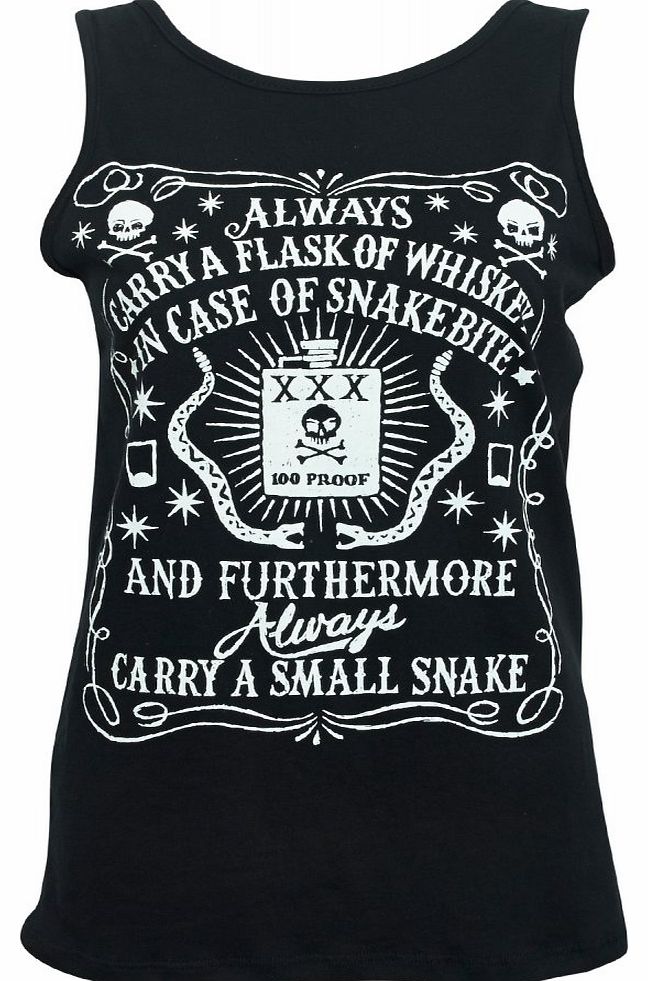 NewBreed Girl Snake Bite Cowl Tank NB1408-SB