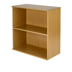 Newbury ` Office Environment Low Bookcase - Oak
