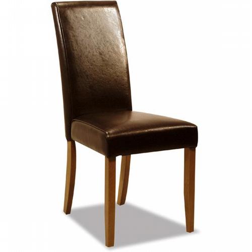 Newbury Leather Chairs x2