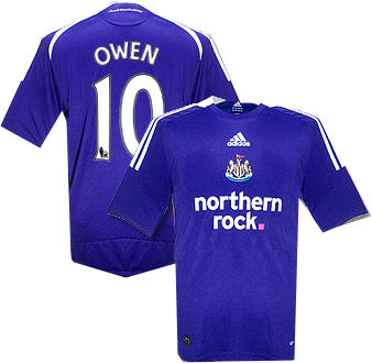 Newcastle Adidas 08-09 Newcastle away (Owen 10)