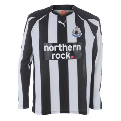 Newcastle Puma 2010-11 Newcastle Home Puma Long Sleeve Football