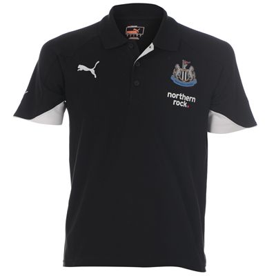 Newcastle Puma 2010-11 Newcastle Puma Polo Shirt (Black)