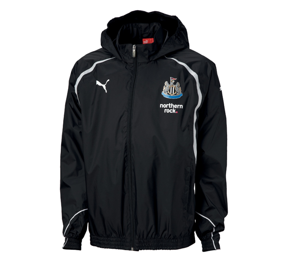 Puma 2010-11 Newcastle Puma Rainjacket (Black)