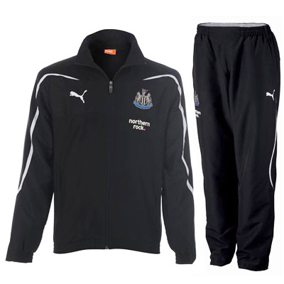 Puma 2010-11 Newcastle Puma Woven Tracksuit (Black)