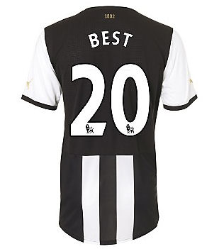Newcastle Puma 2011-12 Newcastle Puma Home Football Shirt (Best