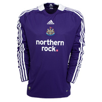 newcastle United Away Shirt 2008/09 - Long Sleeve.