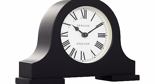 Newgate Mantel Clock, Black, Small