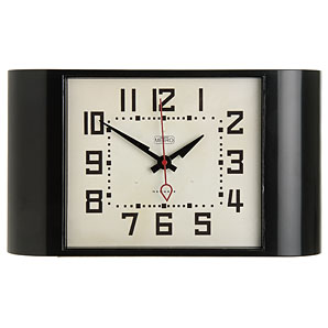 Newgate Metro Wall Clock, Black