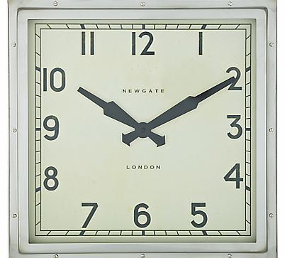 Newgate Quad Wall Clock, H40 x W40cm