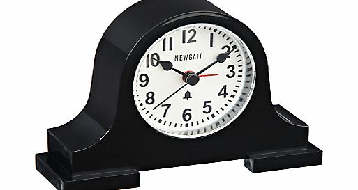 Newgate Regal Alarm Clock, Black