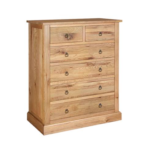 Newhaven Oak Newhaven Chest of Drawers 2 4