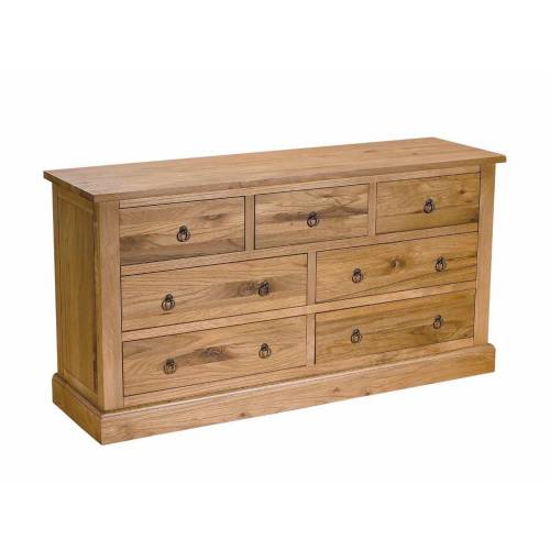 Newhaven Oak Newhaven Chest of Drawers 3 4 909.423