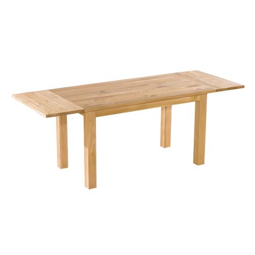 Newhaven Solid Oak Furniture Newhaven Dining Table 140 cm Extendable