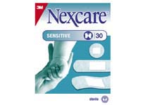 Nexcare 3M Nexare Sensitive sterile strip plasters, low