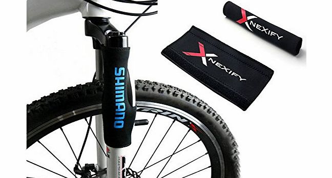 Nexify Cycling Bike Sports Bicycle Chain Protector Cover   Front Fork Protection Case Cover   Bike Chainstay Protector