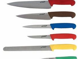 Nextday Catering Equipment Supplies UK 6 Piece Colour Coded Knife Set   Knife Wallet