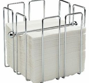 Napkin Holder Chrome plated wire Holds approx 150 napkins supplied empty