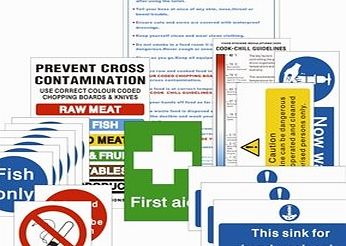 Nextday Catering Equipment Supplies UK Senior Hygiene Catering Sign Pack
