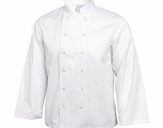 Nextday Catering Equipment Supplies UK Vegas Chefs Jacket - White Size S