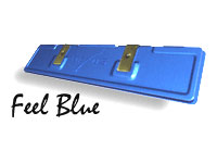 Blue Passive Memory Cooling Kit FOR DDR & PC100/133 DIMM