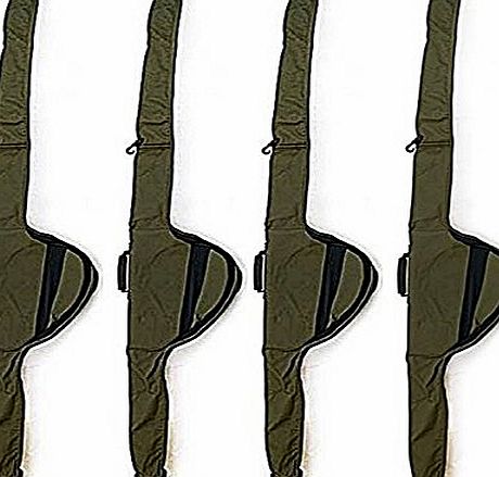NGT 4 X ROD BAG SLEEVES FOR MADE UP RODS 12FT OR 13FT RODS CARP FISHING TACKLE NGT