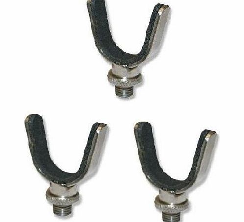NGT Stainless Steel U Rest /rod rest x 3 coarse fishing