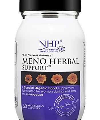 NHP Natural Health Practice Meno Herbal Support 60 Capsules
