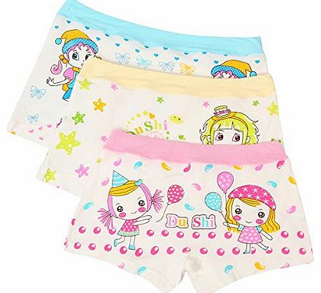 nice nice Summer Baby Underwear Bamboo Fiber Cartoon Kid Girls Shorts
