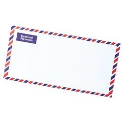 Niceday Air Mail Envelopes 70gsm White DL 110 x