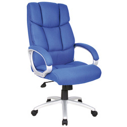 Helsinki Fabric Executive Chair - Blue
