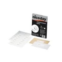 Niceday Multifunctional Labels 4 Per Sheet 105 x