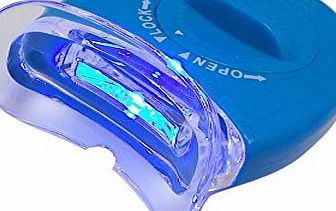 niceEshop (TM) Houseware Mini Handheld Teeth Whitening LED Accelerator Light with Battery-Blue