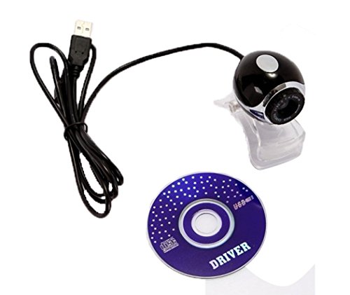 niceEshop (TM) Rotatable 5.0 Mega Pixel HD PC Laptop USB Webcam Camera with Built in Microphone for MSN, ICQ, AIM, Skype, Net Meeting,1