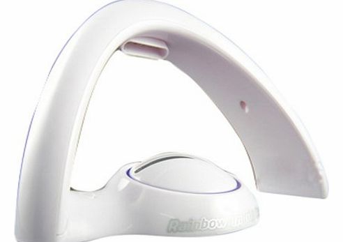 niceEshop TM) Room Magic Romantic LED Rainbow Projector Color Night Lamp Light -White